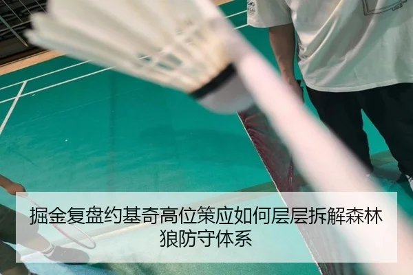掘金复盘约基奇高位策应如何层层拆解森林狼防守体系